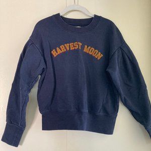 Madewell Harvest Moon Pleat-Sleeve Sweatshirt